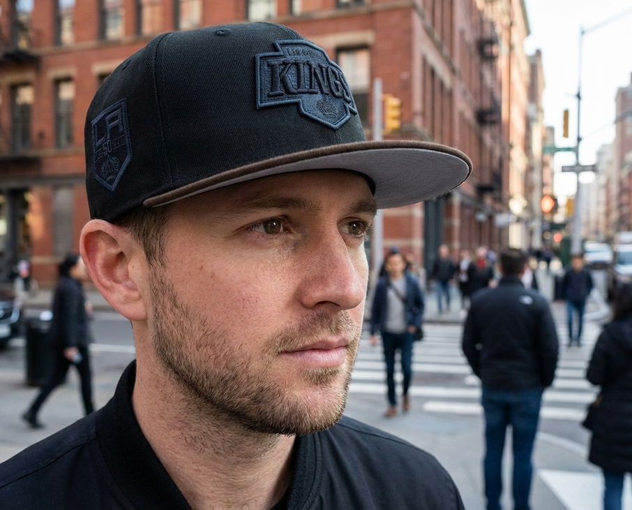 כובע New Era Hatstore Exclusive x Los Angeles Kings 59FIFTY שחור/אגוז – כובע Fitted מקורי