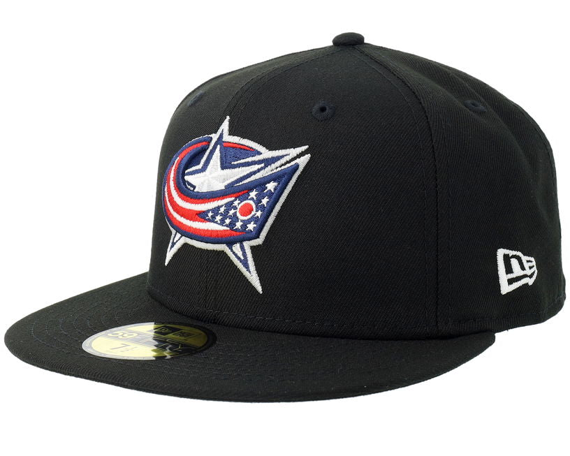 כובע New Era Columbus Blue Jackets 59FIFTY שחור – כובע Fitted מקורי